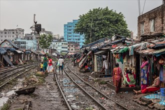 Residents of informal dwellings in Tejgaon