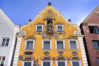Neo-Baroque facade of the former Jocham wax factory