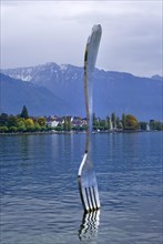 Vevey on Lake Geneva