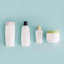 From containers with cosmetics