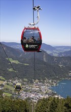 Sankt Gilgen am Wolfgangsee with Zwoelferhorn cable car