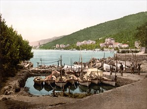 The small harbour of Abbazia