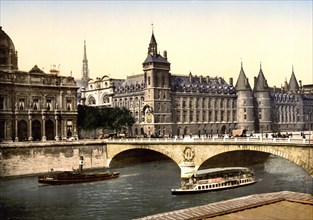 Palais de Justice and Bridge to the Stock Exchange