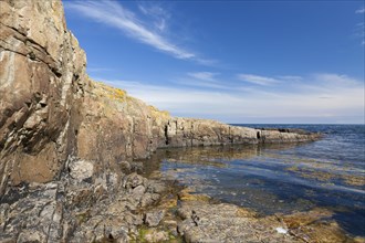 Rocky coast at Varhallarna