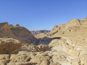 Mountain landscape in southern Sinai between Ain Khudra and Nuwaiba