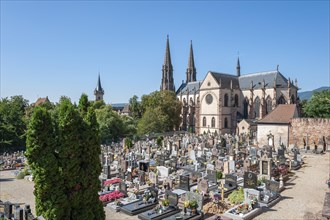 View of the church of St Peter and Paul