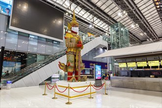Terminal of Bangkok Suvarnabhumi Airport