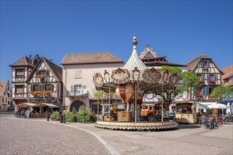 Half-timbered ensemble on Place de l'Etoile
