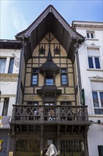 Birthplace of the Flemish priest Adolf Daens at Aalst
