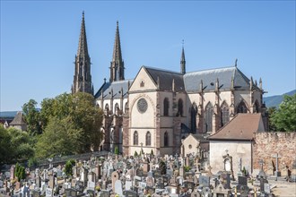 View of the church of St Peter and Paul