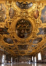 Decorated ceiling