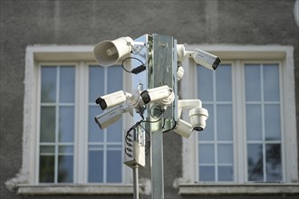 Surveillance cameras in the Old Town