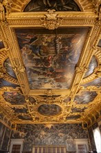 Decorated ceiling