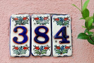 House number