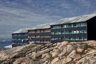 Houses at the town Ilulissat