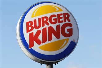 Sign with Burger King logo