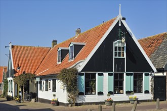 Traditional houses in the village Oosterend
