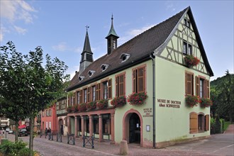 Museum and birthplace of Albert Schweitzer at Kaysersberg