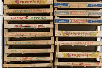 Fruit and vegetable crates