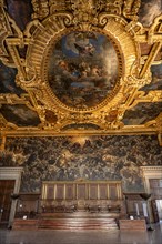 Decorated ceiling