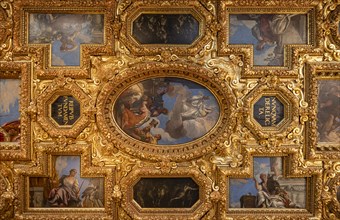 Decorated ceiling