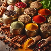 Set of spices