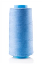 Blue spool with cord