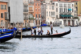 Gondola on the Grand Canal