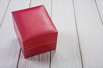 Gift box with red