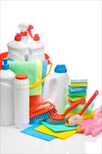 Composition of cleaning agents for copy rooms