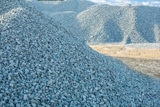 Gravel heap