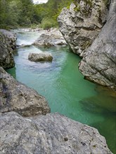 Emerald green Soca River