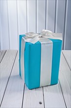 Blue gift box