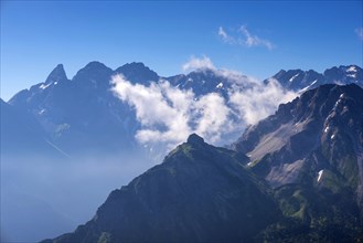 Main ridge of the Allgaeu Alps