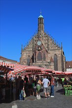 In the old town centre of Nuremberg