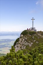 Summit cross on the Hochfelln