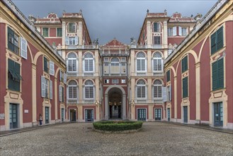 Inner courtyard with the Palazzo Reale