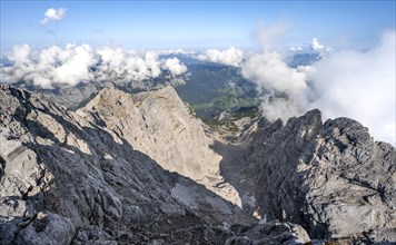 View from the summit of the Hochkalter