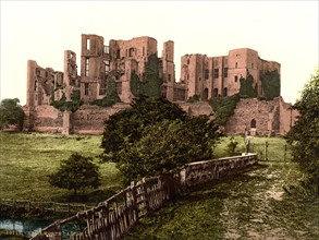 Kenilworth Castle is located in the town of the same name in Warwickshire