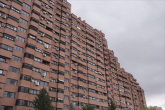 Apartment block in the city of Madrid