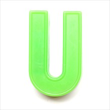 Magnetic uppercase letter U