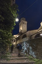Santa Maria di Castello in the evening