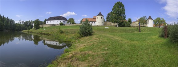 Pond at the defence village