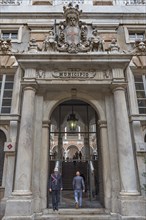 Entrance portal of Palazzo Doria Tursi