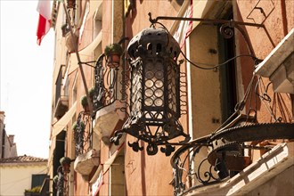 Lantern in Venice. Travel and vacation concept.