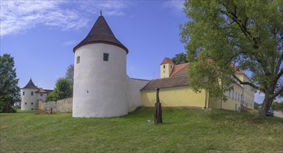 Towers of the fortified village