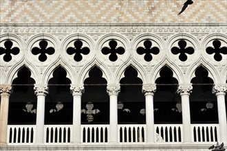 Gothic facade of the Palazzo Ducale
