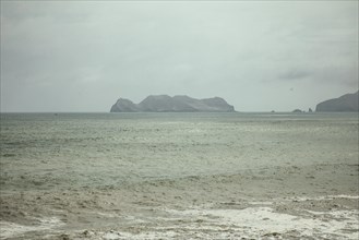 View of the islands of San Lorenzo and El Fronton from La Punta