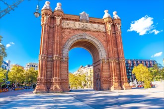 Triumphal arch of Barcelona. The Arc de Triomf is an arch in the city of Barcelona in Catalonia