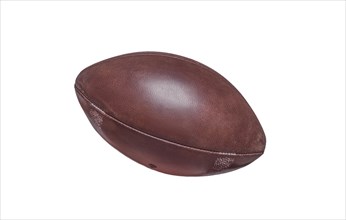 Image of an American football ball. Sports concept.